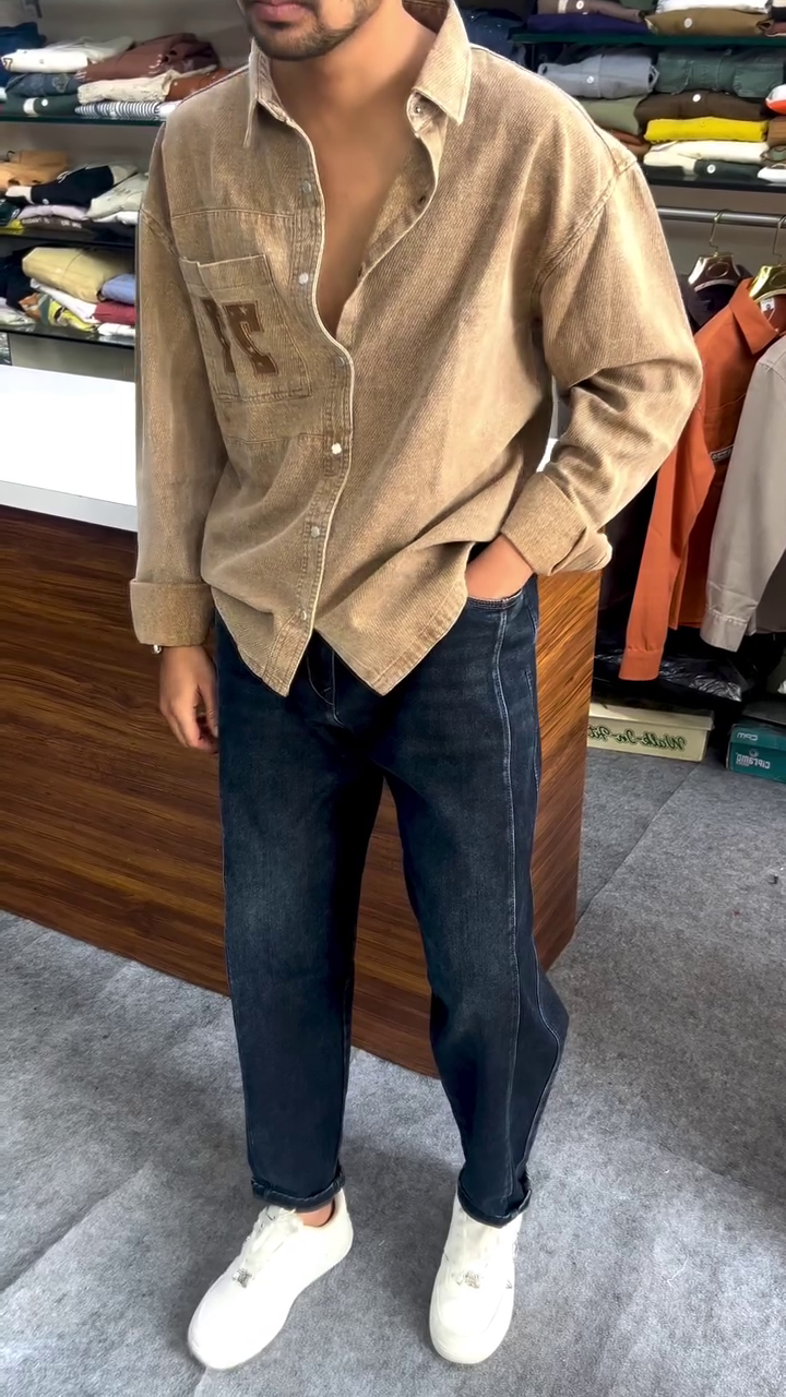 Men Safar Printed Off White Oversized Cotton Linen Shirts - image 3