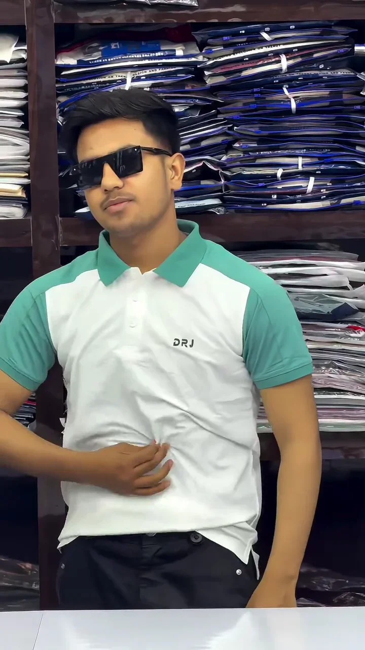 Mens collar t shirt,Polo T Shirt For Men,Men Cotton Blend Regulor T Shirt,T Shirt For Men - image 4