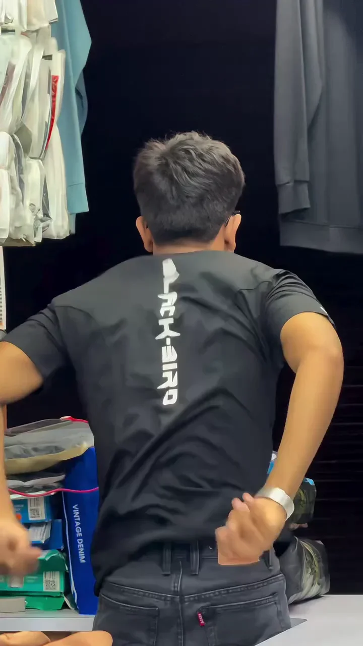 Men’s Short-Sleeved Crew Neck T-Shirt Plus Size - image 2
