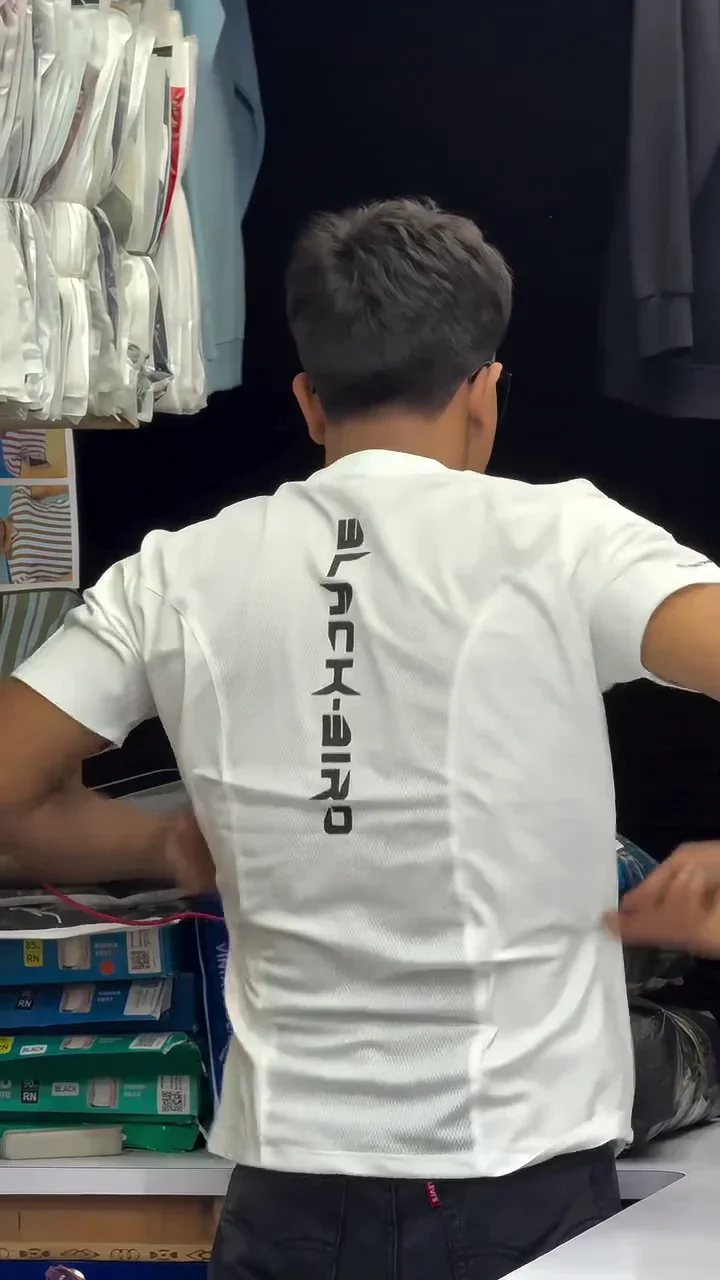 Men’s Short-Sleeved Crew Neck T-Shirt Plus Size - image 3